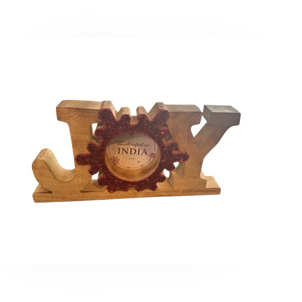 Wooden handcrafted in India Frame ~ NEW
